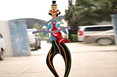 【卡通人物】小丑弹琴雕塑摆件——把忘记的笑，补上！把记得的笑，笑了！