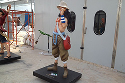 【动漫人物】海贼王乌索普雕塑摆件，“狙击王”vs“吹牛大王”