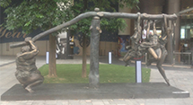 【商业广场】商业街胖女人创意造型仿铜雕塑