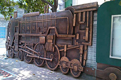 【浮雕壁画】东园号列车浮雕壁画