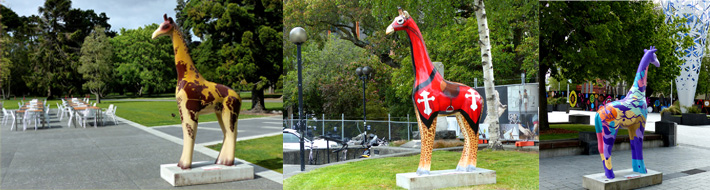 新西兰基督城/克赖斯特彻奇(Christchurch)长颈鹿主题展