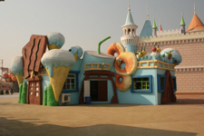 【卡通城堡】冰淇淋、甜甜圈、汽水...以零食为载体雕刻的城堡